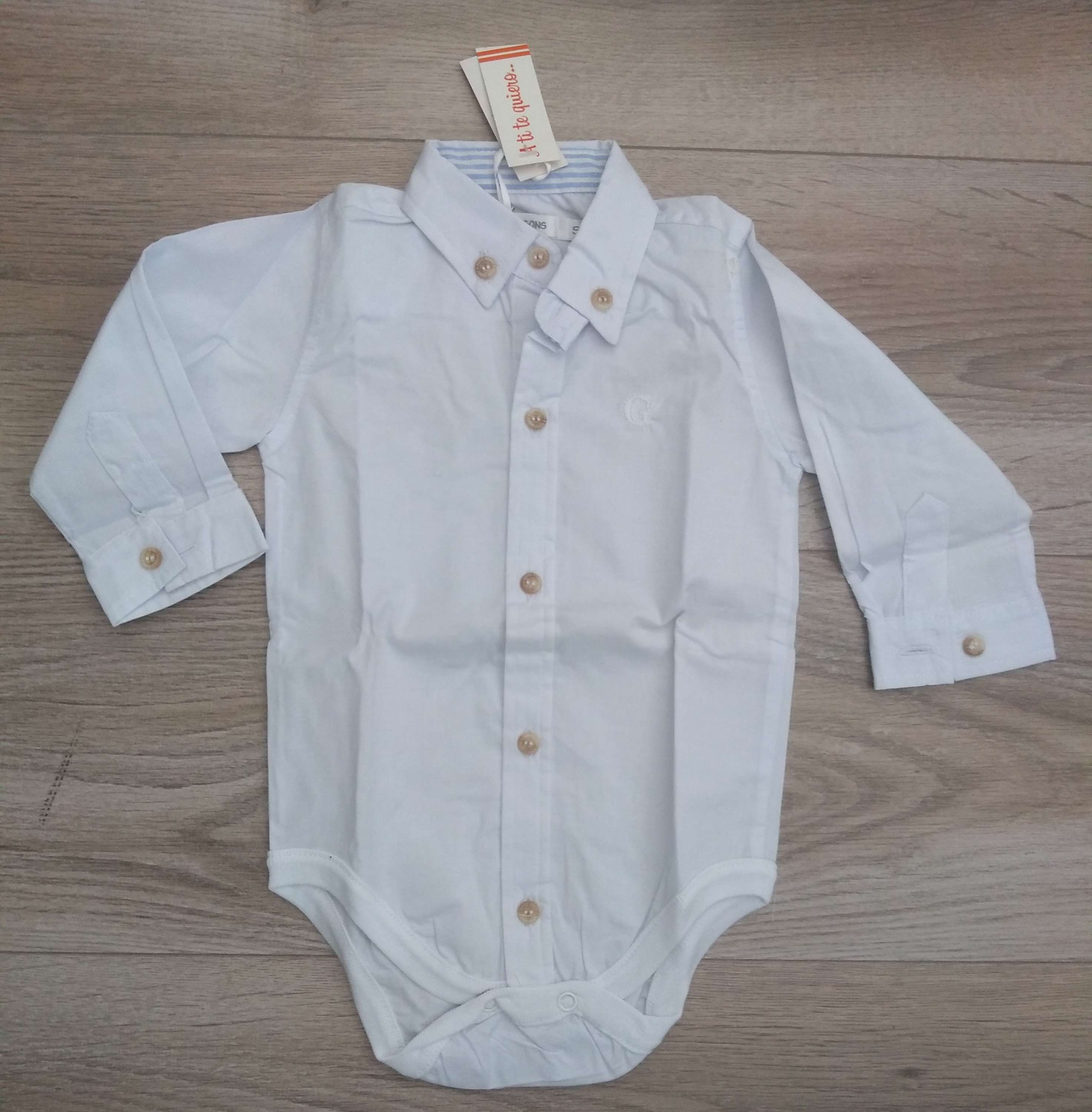 Body Camisa Manga Larga