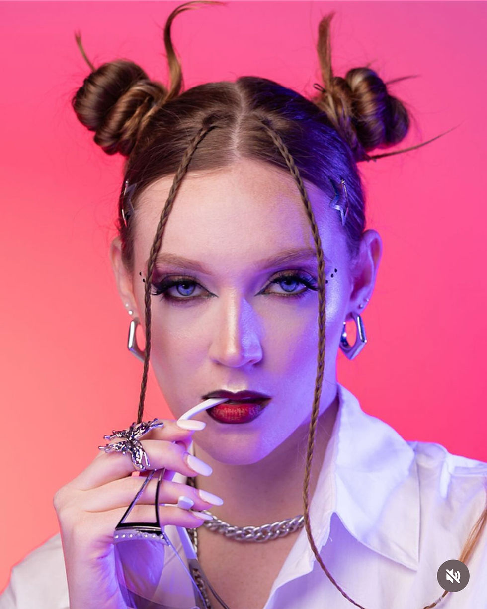 High Fashion Editorial Makeup