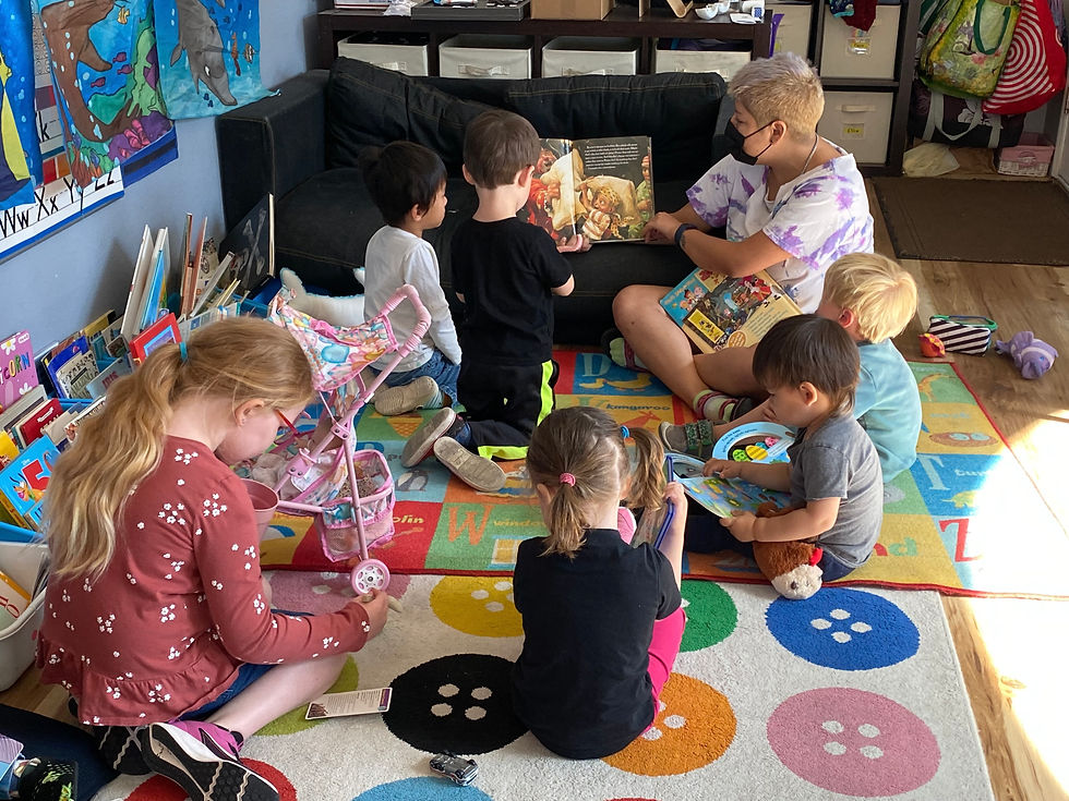 Enjoying books!!!