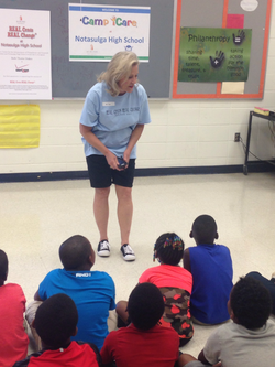 Sid explaining the communitree