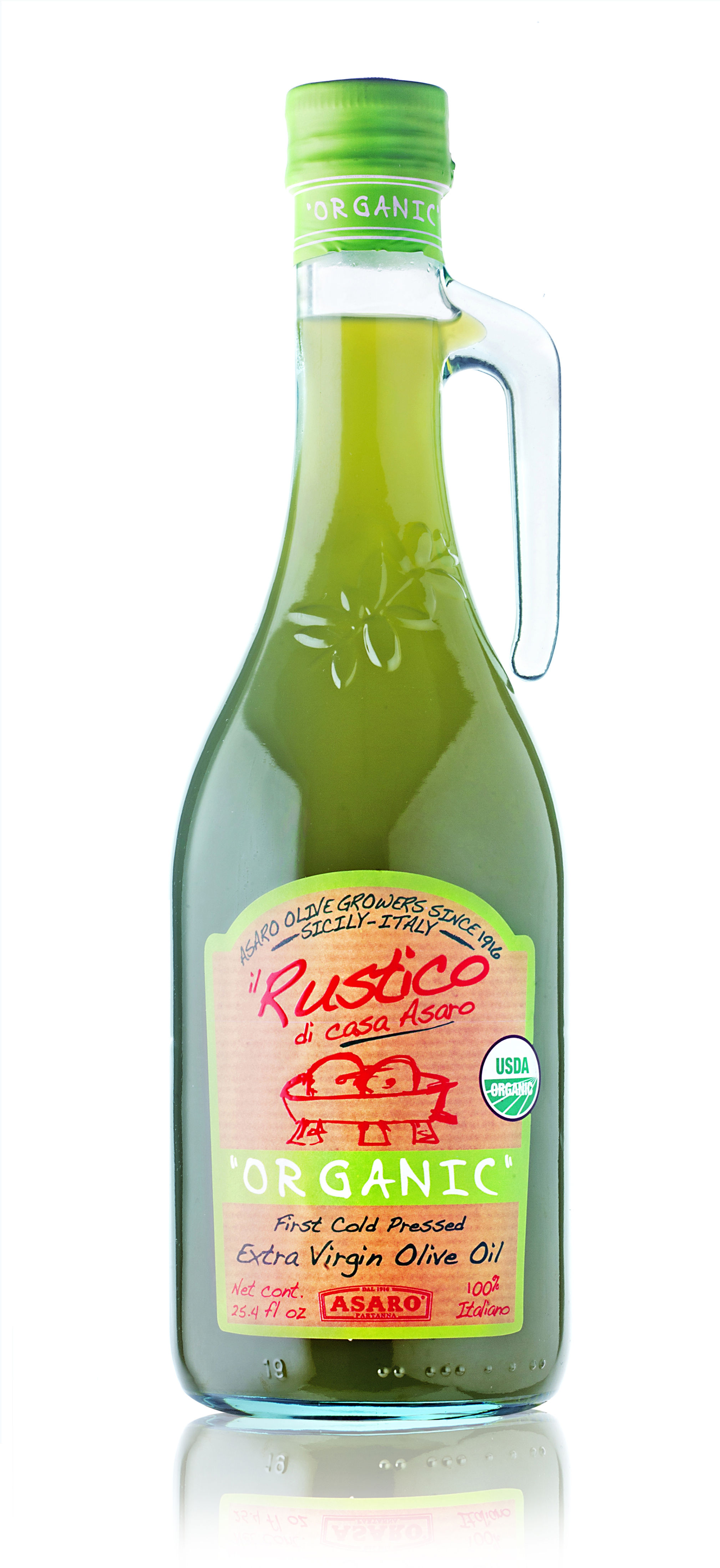 Rustico Olive Oil - Extra Virgin Unfiltered USDA Organic