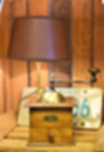 LAMPE MOULIN A CAFE