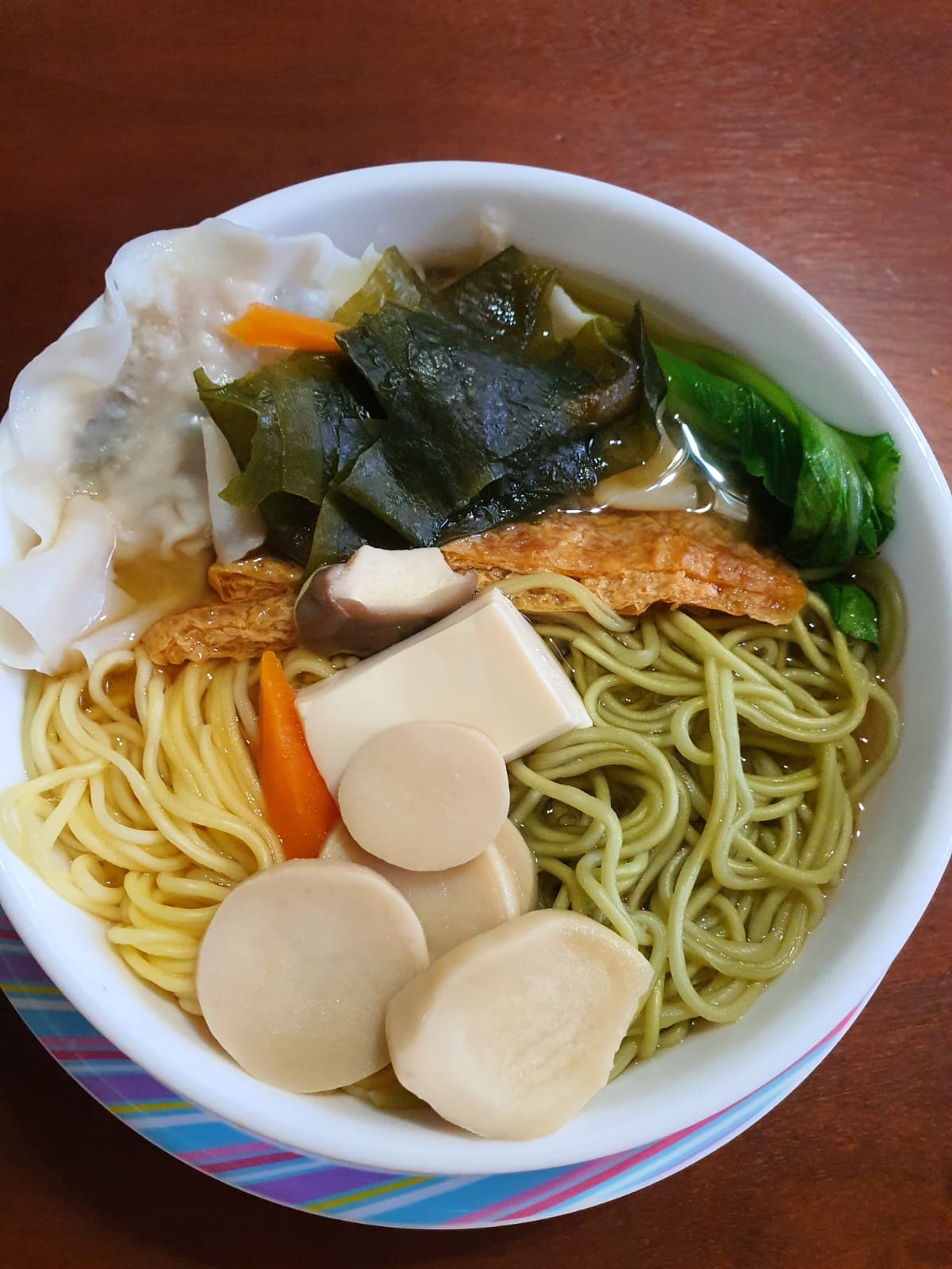 Moringa & Pumpkin noodles