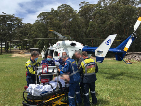Kurrajong Heights emergency one of three back-to-back rescues for CareFlight crew