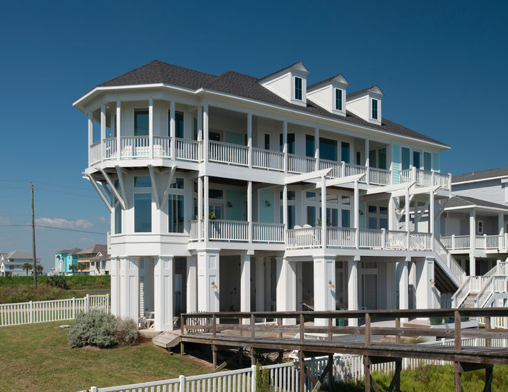 The Garza by David Mullican Galveston Architect
