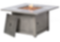 A propane fire table from Lehigh Valley Garden Center in Allentown, Pennsylvania.