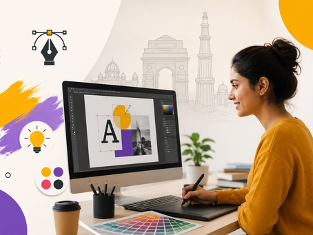 Best Graphic Designing Institute in Delhi: Start Your Creative Career with a Diploma in Graphic Design