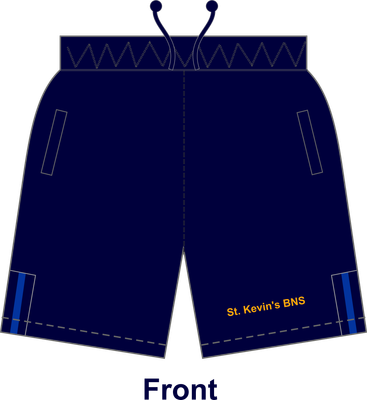 St. Kevin's BNS Shorts Blue