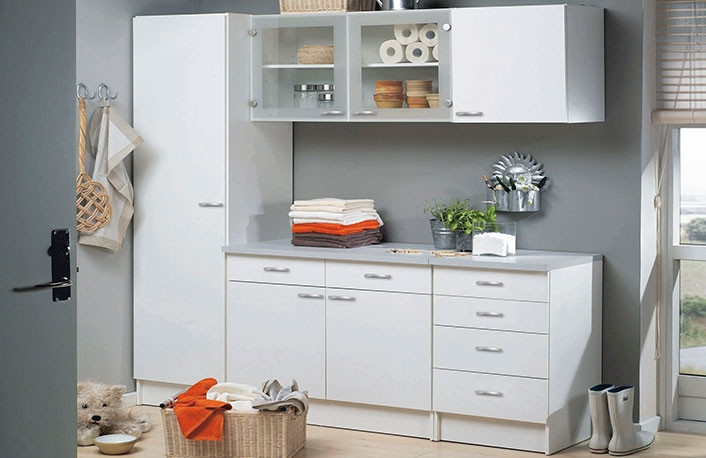 MOBILIARIO COCINA BLANCA