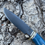 Thumbnail: Jute Micarta Blued Drop Point