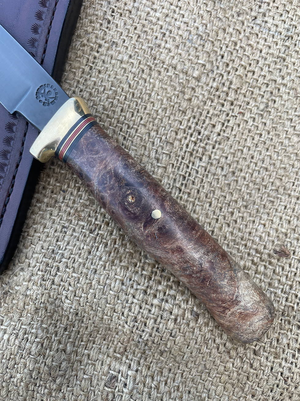 Thumbnail: Premium Maple Burl Blued Fighter