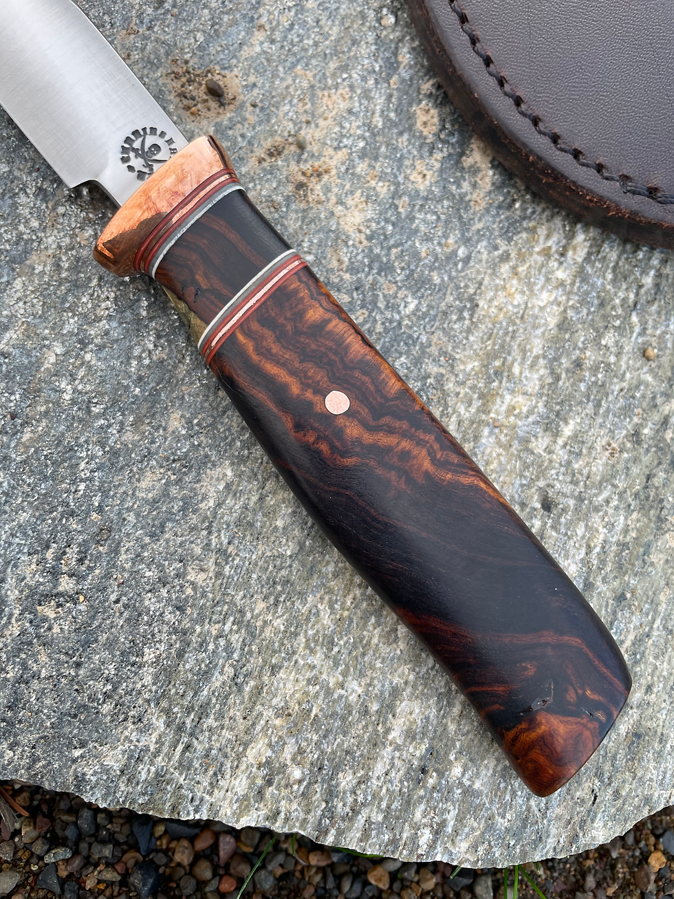 Thumbnail: Premium Desert Ironwood Burl Drop Point