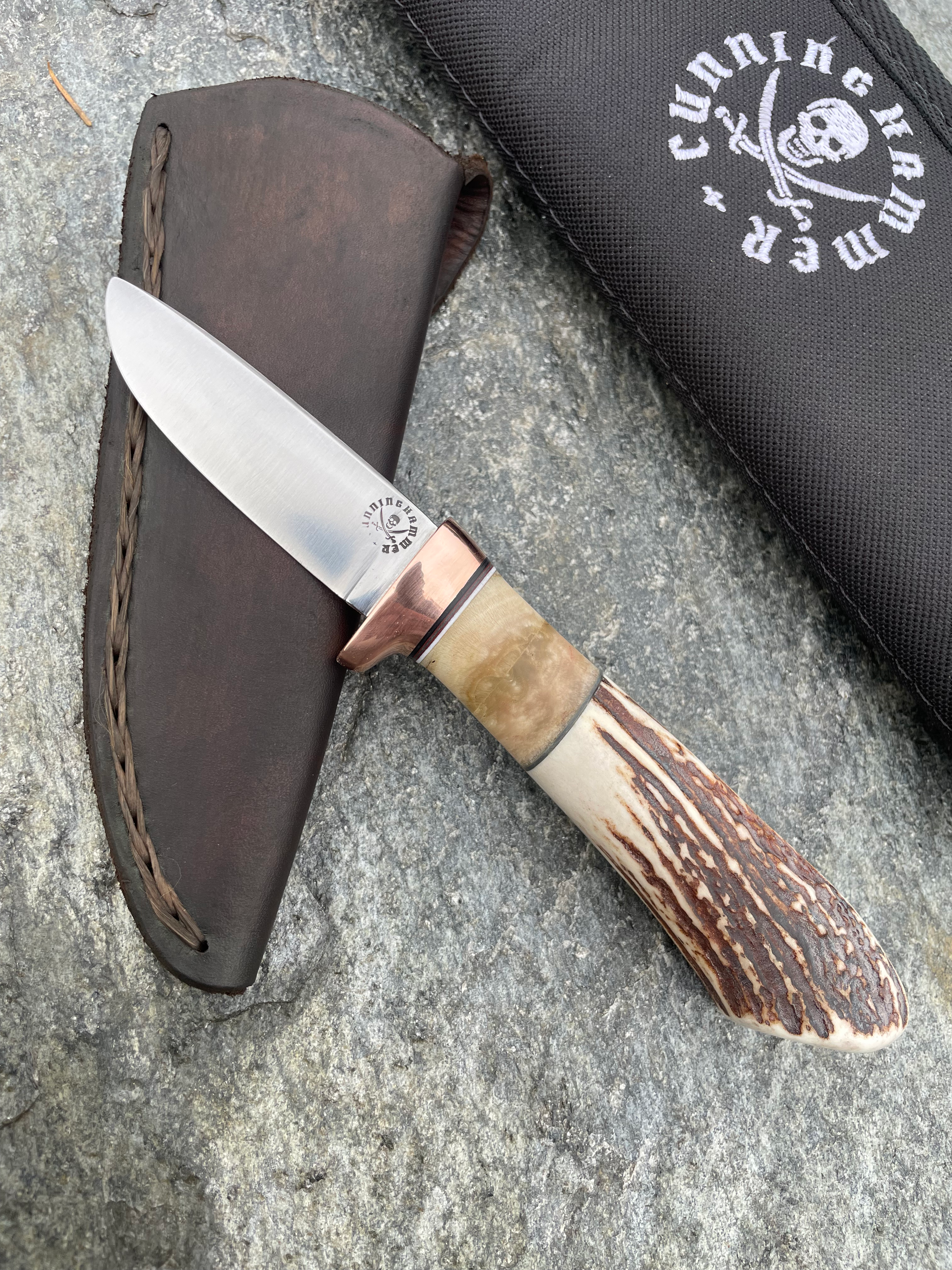 Axis Stag & Willow Bow Sheep Drop Point