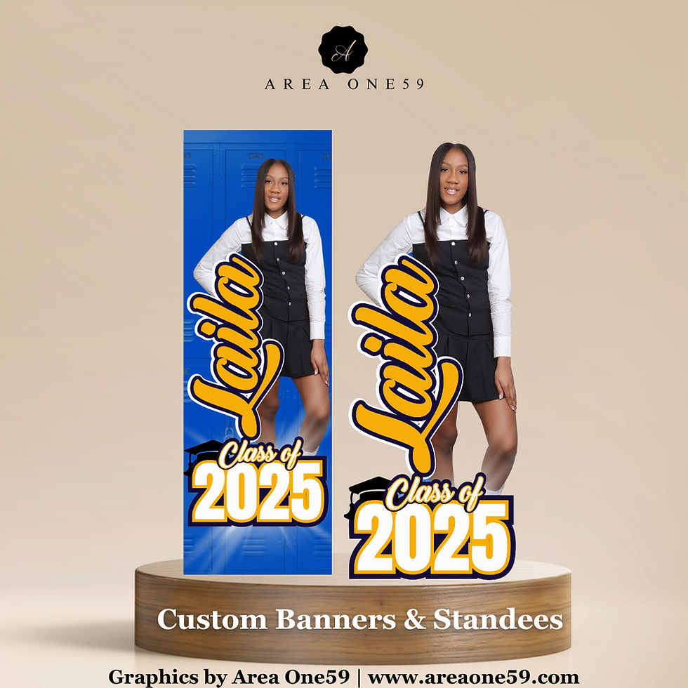 Customizable 2x6 Banner & Standee Template + Tutorial