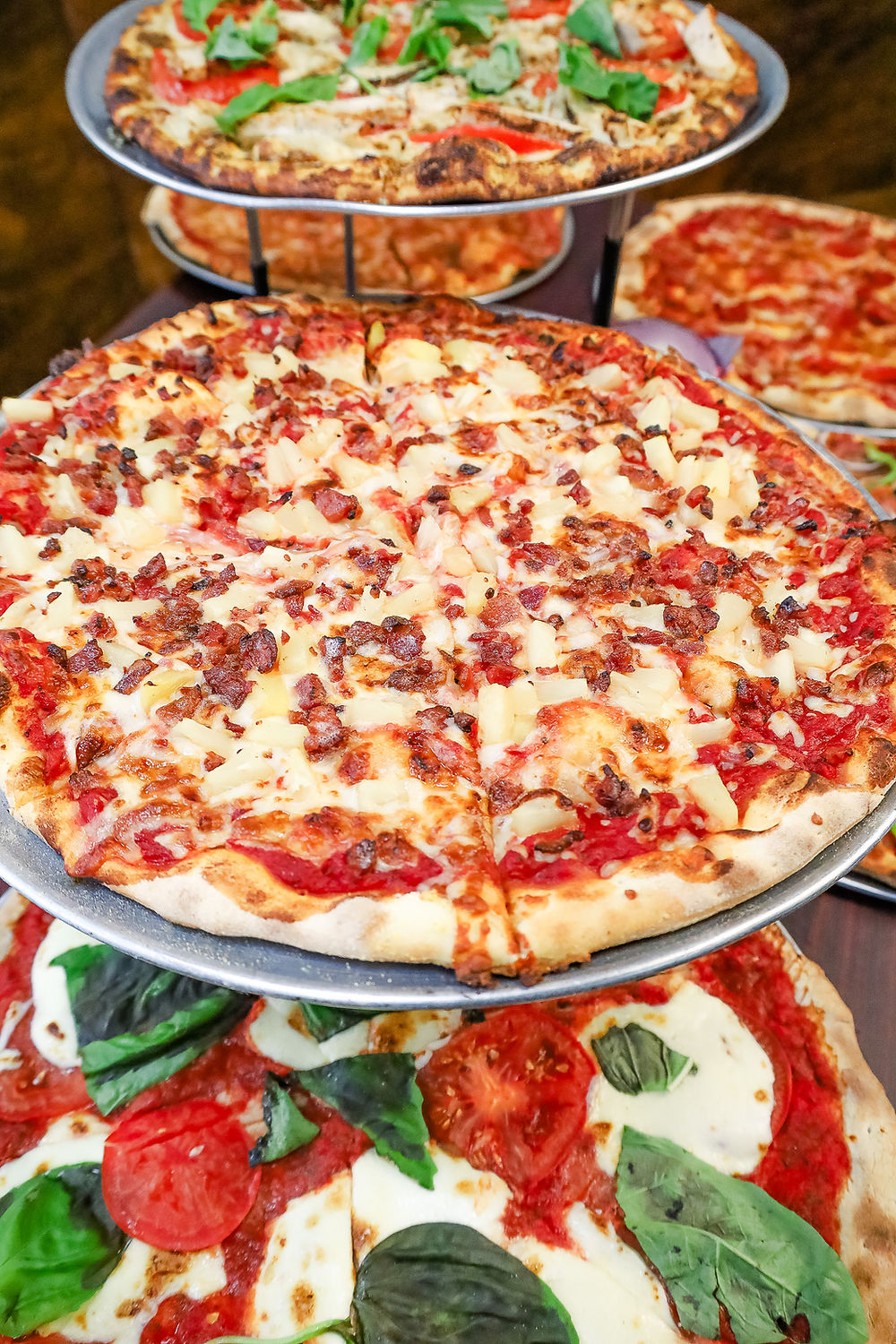Assorted pizza from Lucky's Pizza & Sub House 