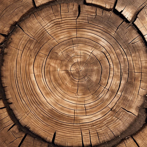show the age rings of a big tree stump.jpg