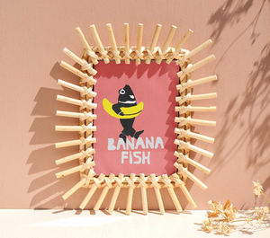 Logo for Banana Fish store, Kallidromiou street, Exarchia