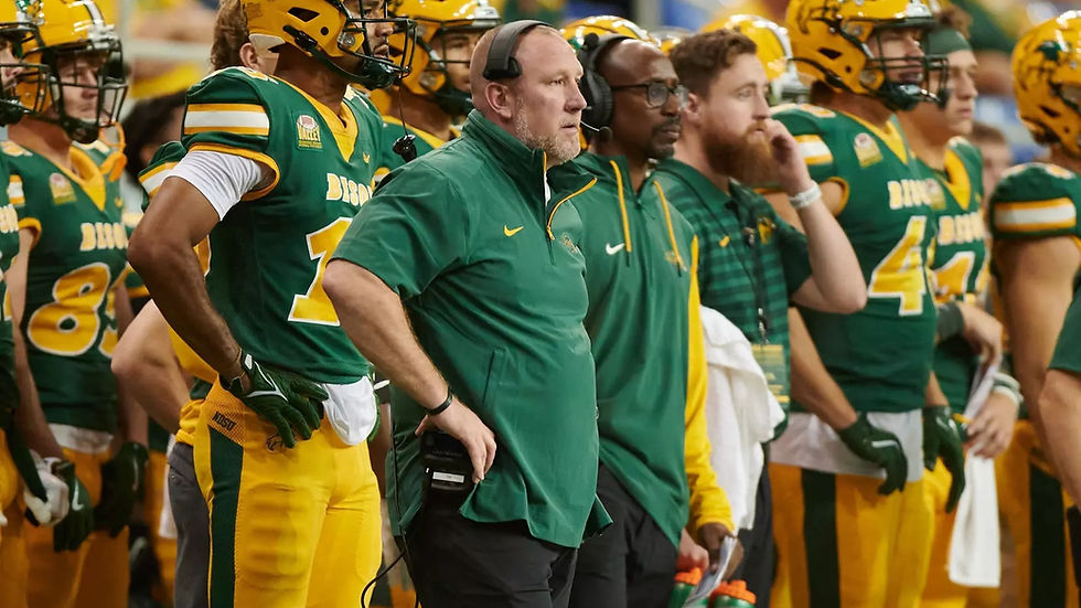 Tim Polasek (Center). Photo courtesy of NDSU Athletics.