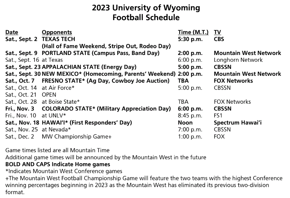 UW Announces Kickoff Time For Home Game Against University Of Hawaii 2b51bc 