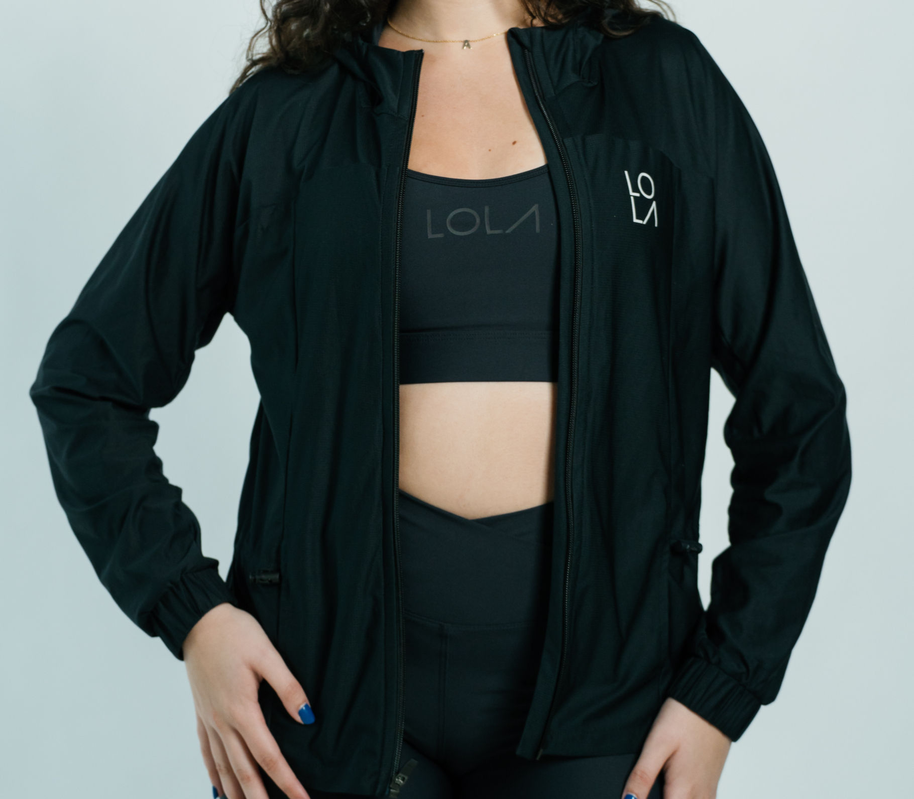 Lola Sunshine Runners Jacket Noir