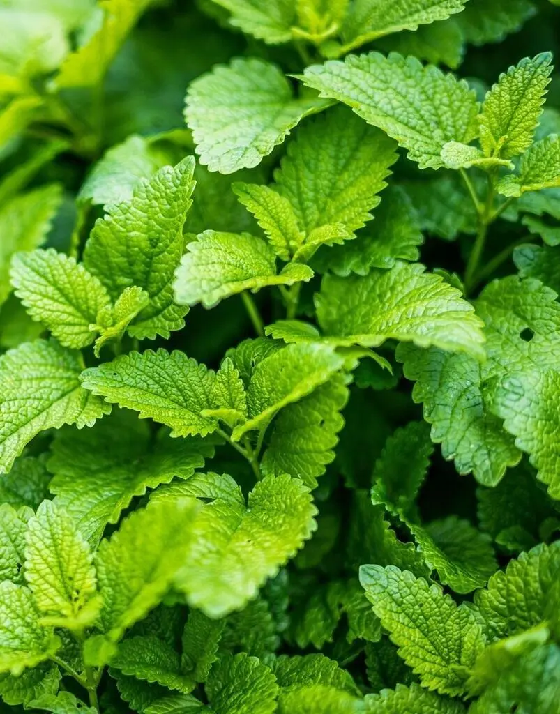 fresh-melissa-leaves-in-vivid-green-tones