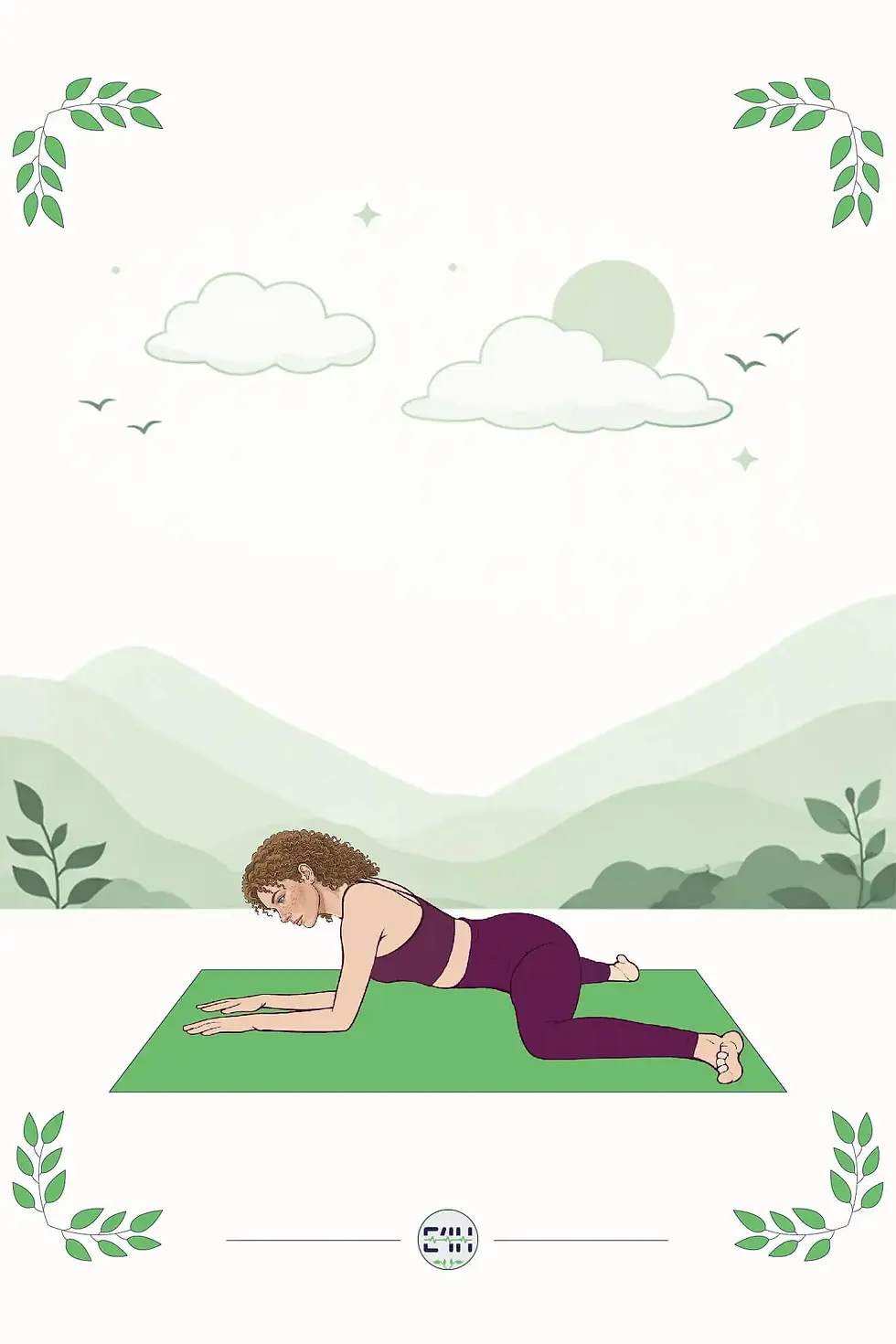 Person kneeling wide in Frog Pose with forearms on the mat