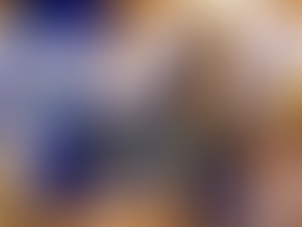 Melanated Archangel Michael standing calmly with shield beside a praying Black seeker in a luminous blue and gold temple beneath the title Archangel Michael Protection: Courage, Boundaries, and Sacred Leadership.