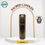 Thumbnail: Sacred Candle - Metallic Gold Cross Prayer Candle