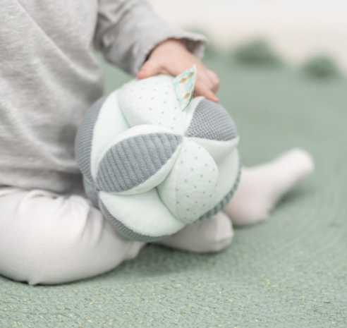 Miniature : Balle multi activité bleue nattou