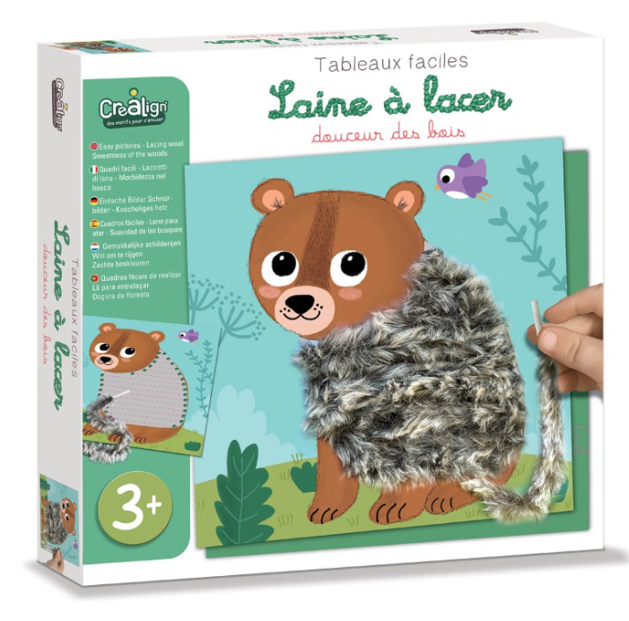 Laine à lacer Douceur des Bois Crealign – Activité créative