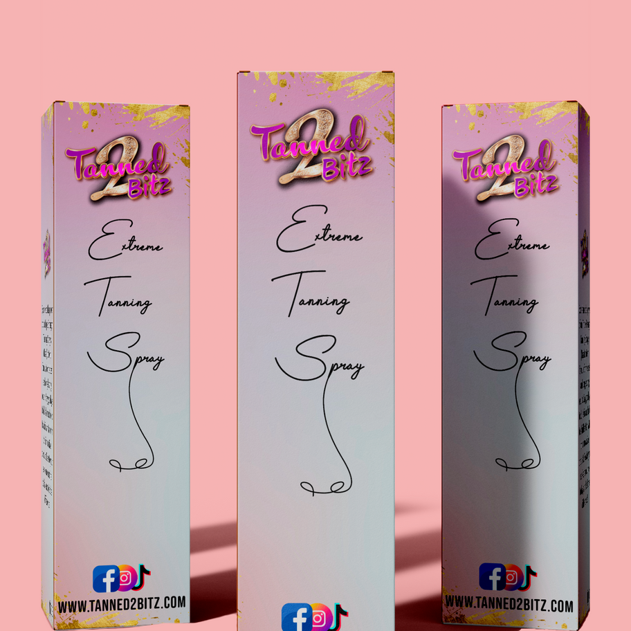 three tanning nasals in boxes