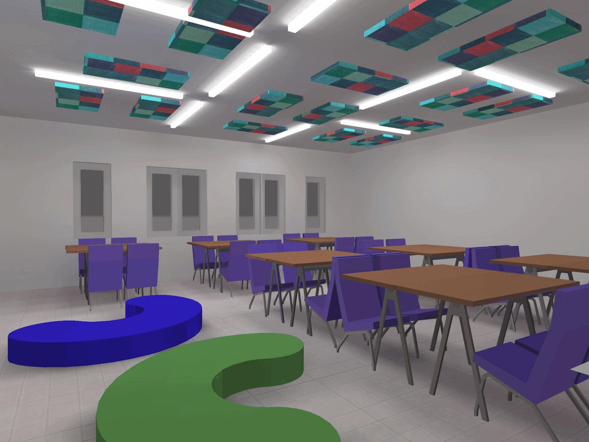 Schools and education facilities lighting design