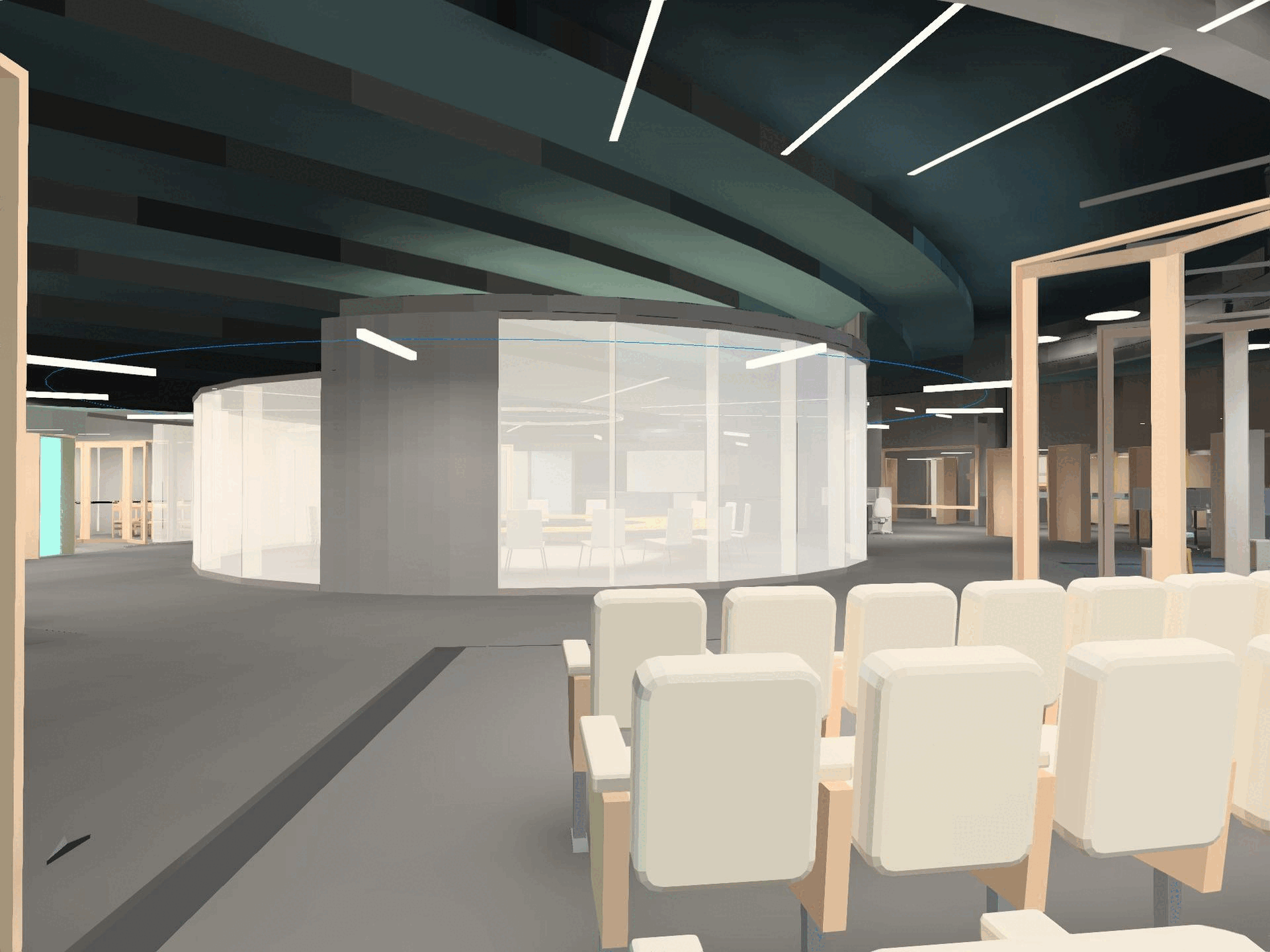 Commercial lighting design for offices, educational facilities and corporate facilities