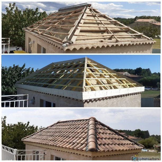 Avant travaux /après travaux.