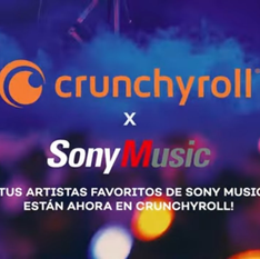 CRUNCHYROLL AÑADE VÍDEOS MUSICALES Y CONCIERTOS DE LARGA DURACIÓN EN COLABORACIÓN CON SONY MUSIC