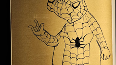 SPIDER-MAN NO RECIBIÓ SU PÓSTER OFICIAL… ¡ASÍ QUE UN EMPLEADO LO DIBUJÓ A MANO!