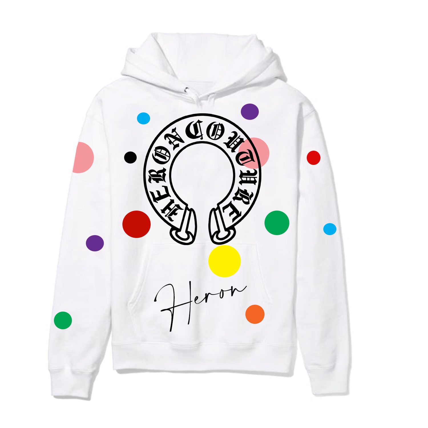 Heron Couture Anniversary Hoodie (White)