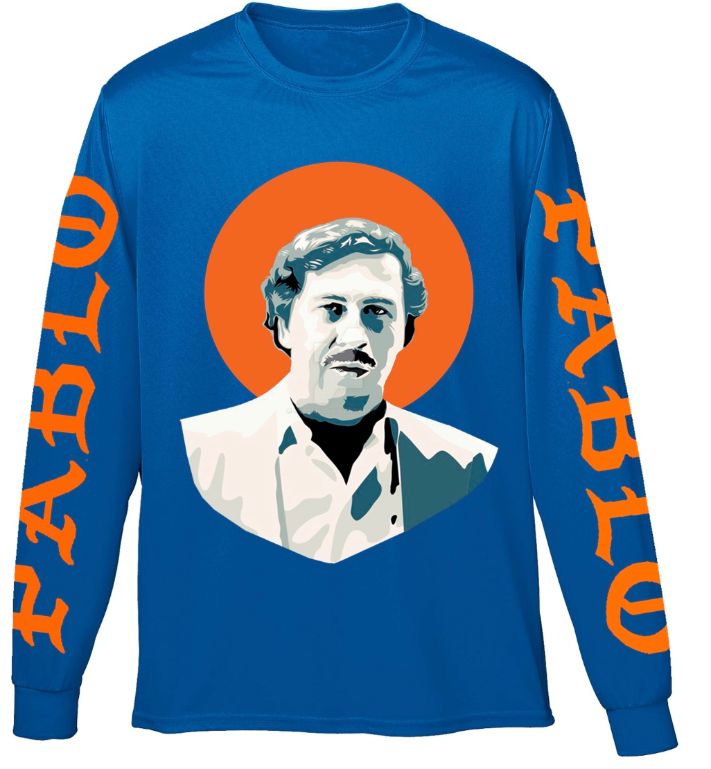 Pablo long sleeve top (Blue)