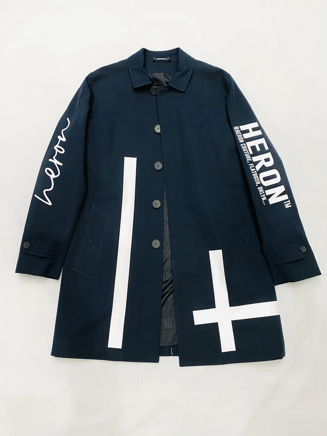 Sherlock trench coat (Navy)