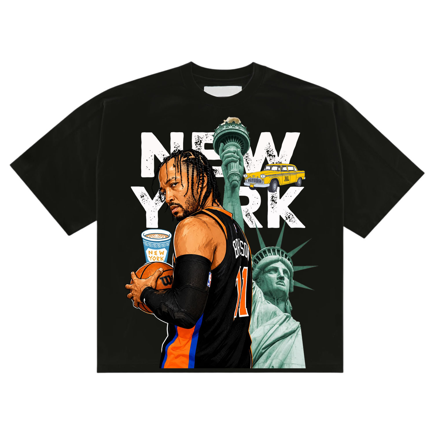 NYK T-shirt By Bux (Black)