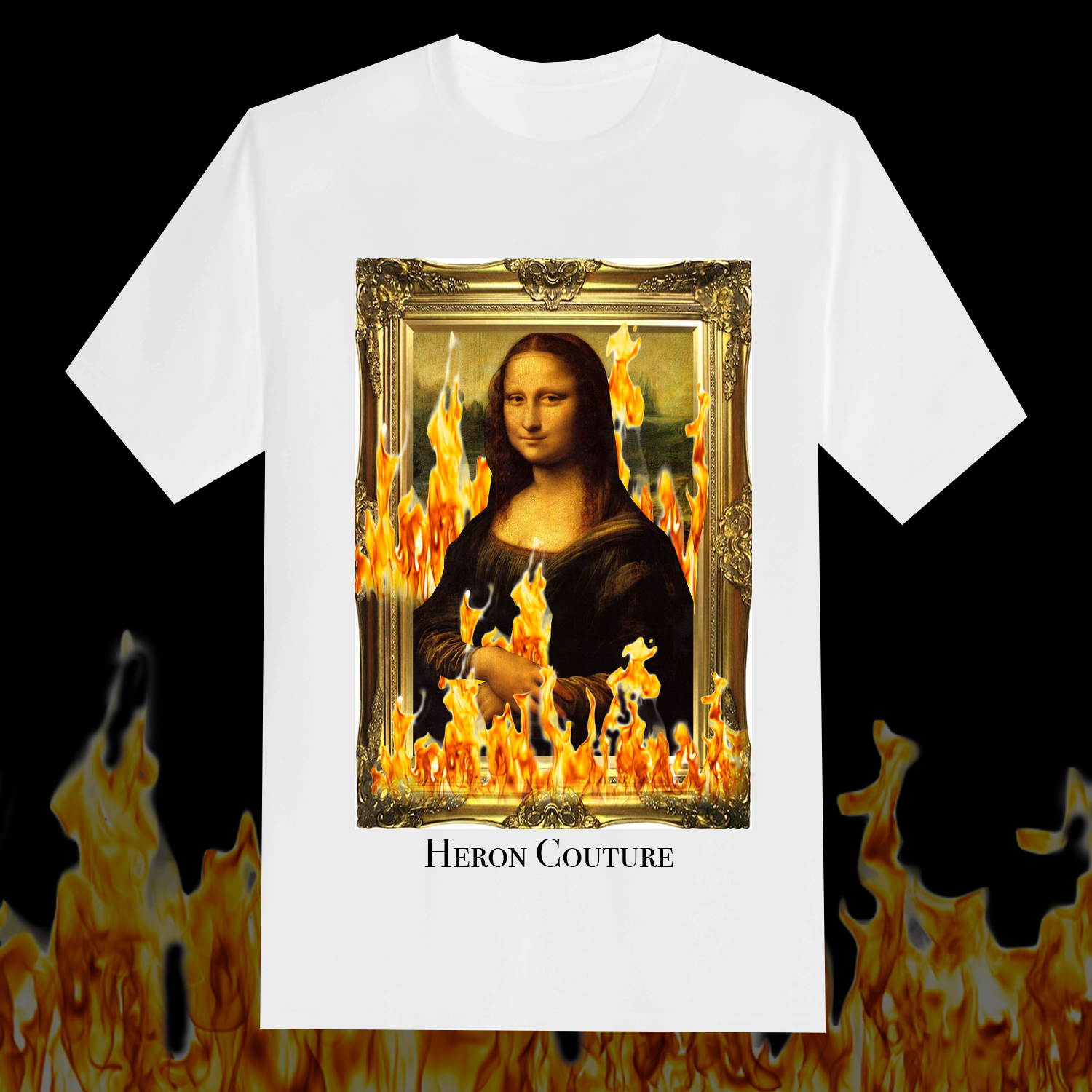 Vandalized Mona T-shirt