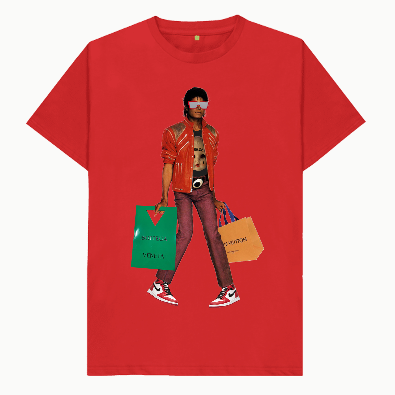 The King Of Pop T-shirt (Red)