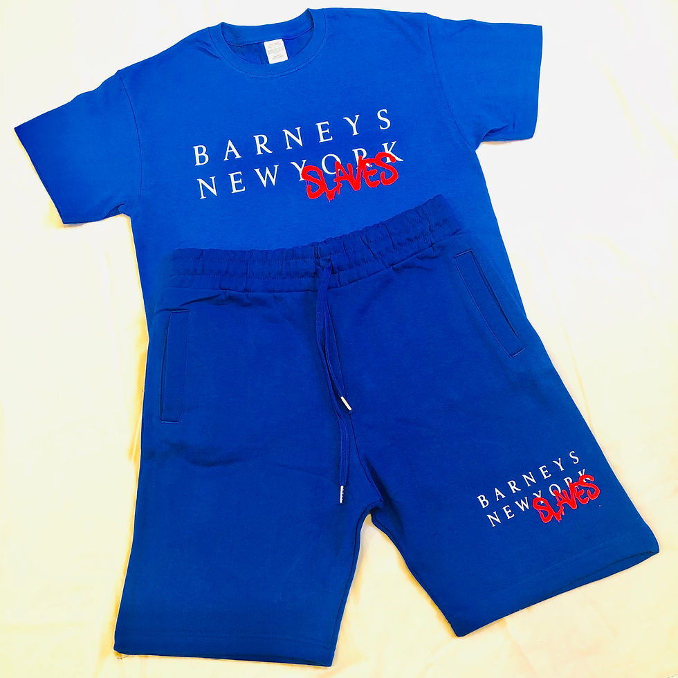 Thumbnail: Barneys New slaves t-shirt (Pepsi blue)