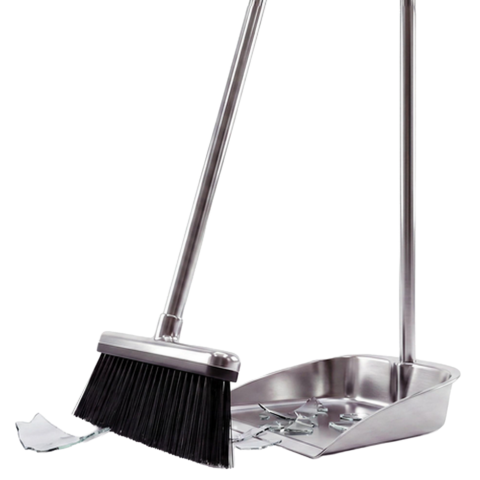 Dustpan and brush sweeping up broken glass.png