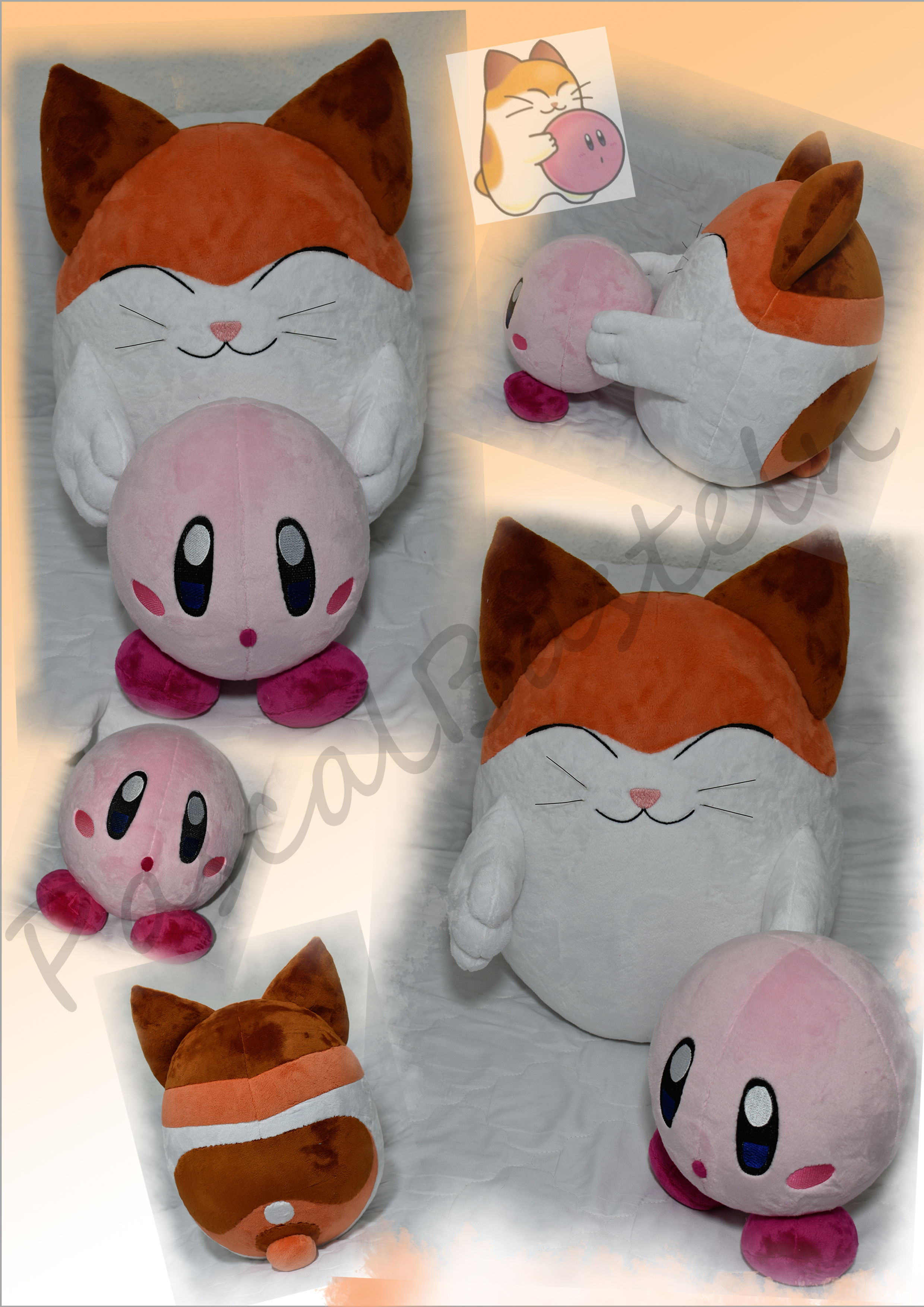 Nago 50cm Hoch und Kirby 29cm .