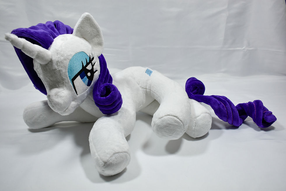 Thumbnail: Pony, rarity approx. 50 cm long (with tail).