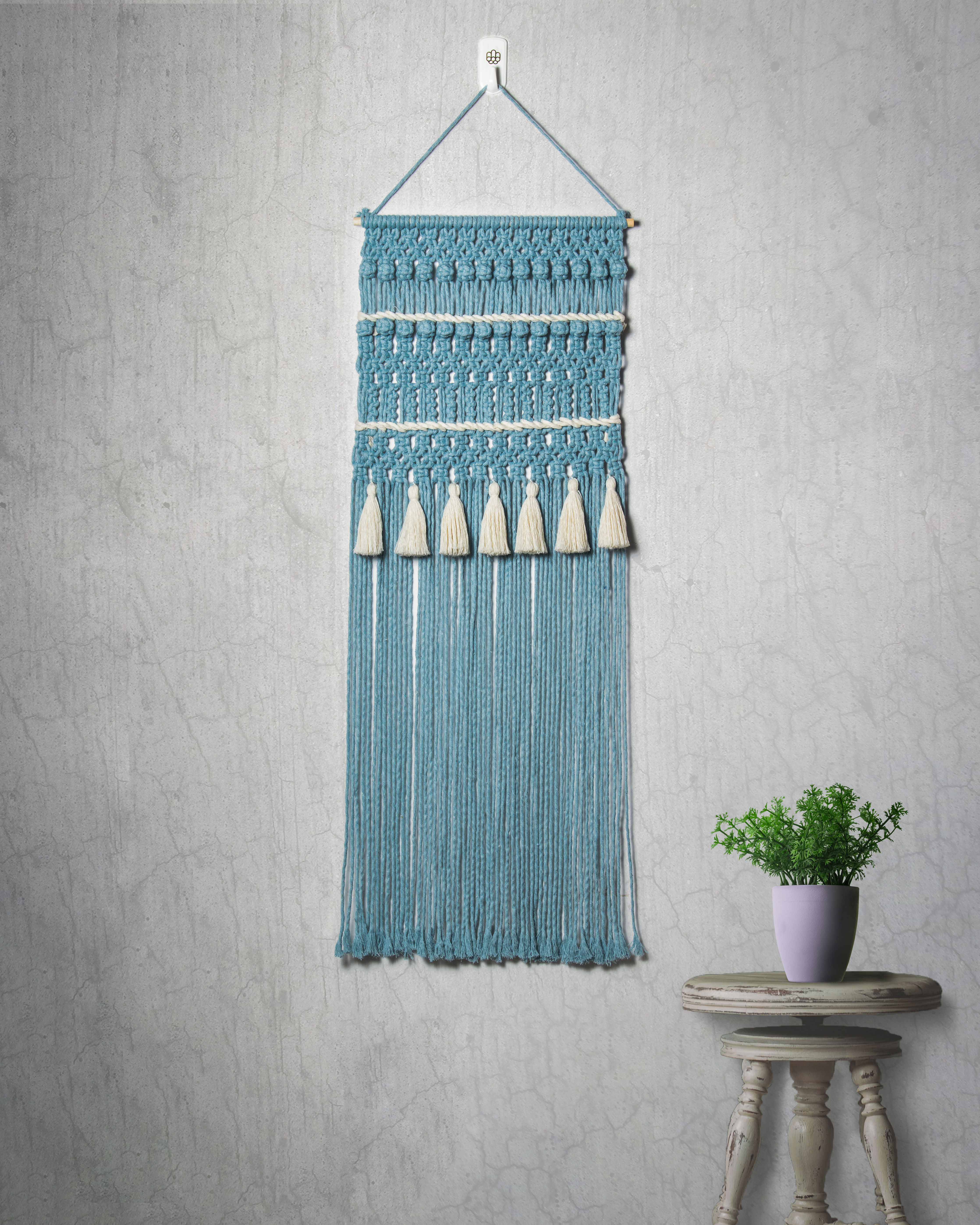 Knotted Macrame Wall Hanging