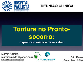 Reunião científica - Hospital Paulista
