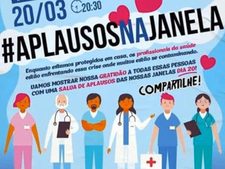#AplausosNaJanela