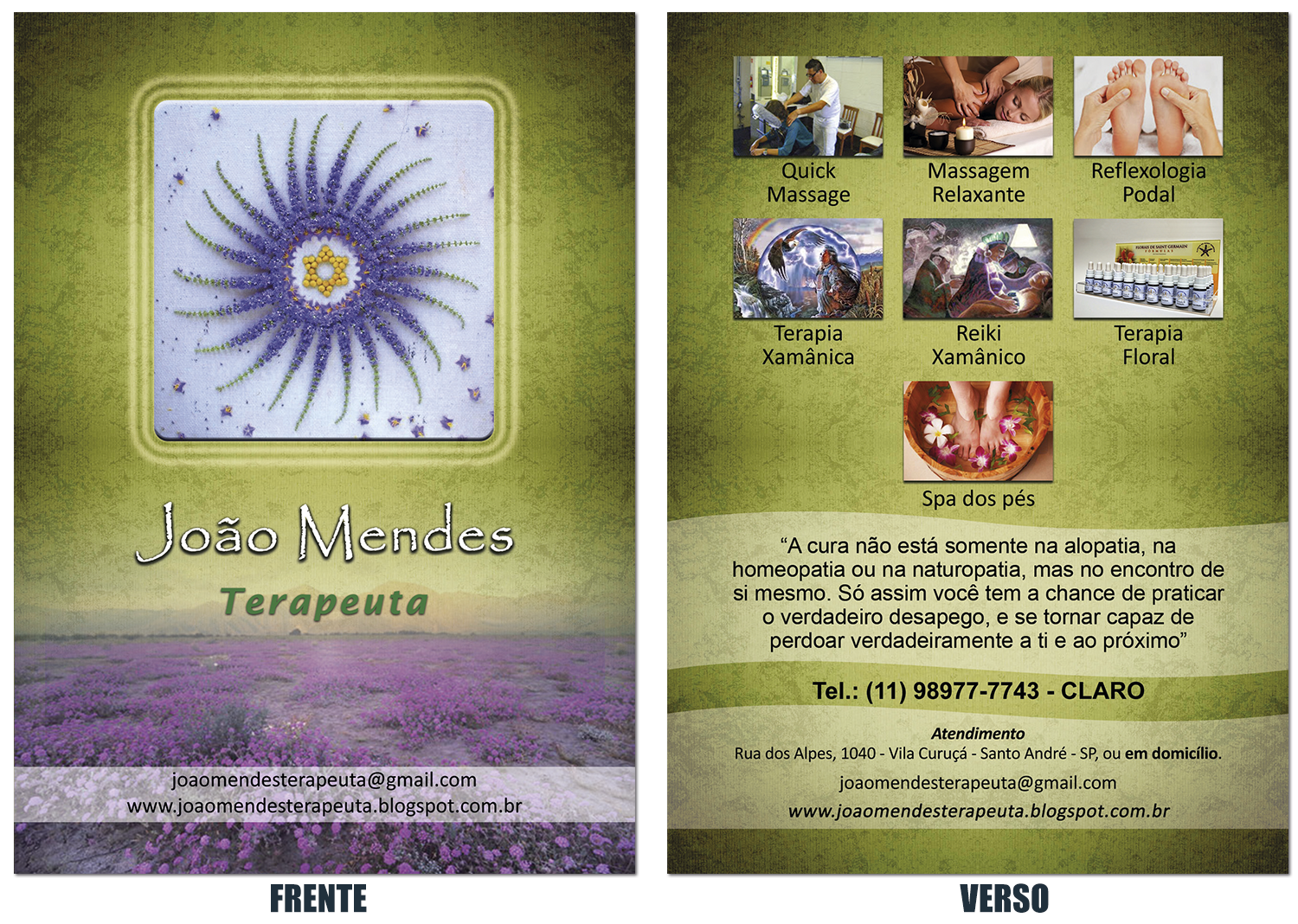 Flyer Terapeuta